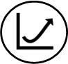 Arrow Up Graph Icon